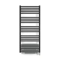 Matisere Sèche-serviette électrique noir de 760mm de haut et 500mm de large - 400 Watt - ALE760/500E8NBLO* Sèche-Serviettes Soufflant