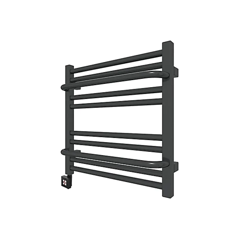 Matisere Sèche-serviette électrique noir - (HxL) 500x700mm - 300 Watt - 300 Watt - LIM500-700E1N