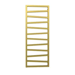 Matisere Sèche-serviette électrique programmable doré - HxL 1780x500 mm - 600 Watt - ZIG1780/500E1BRAP