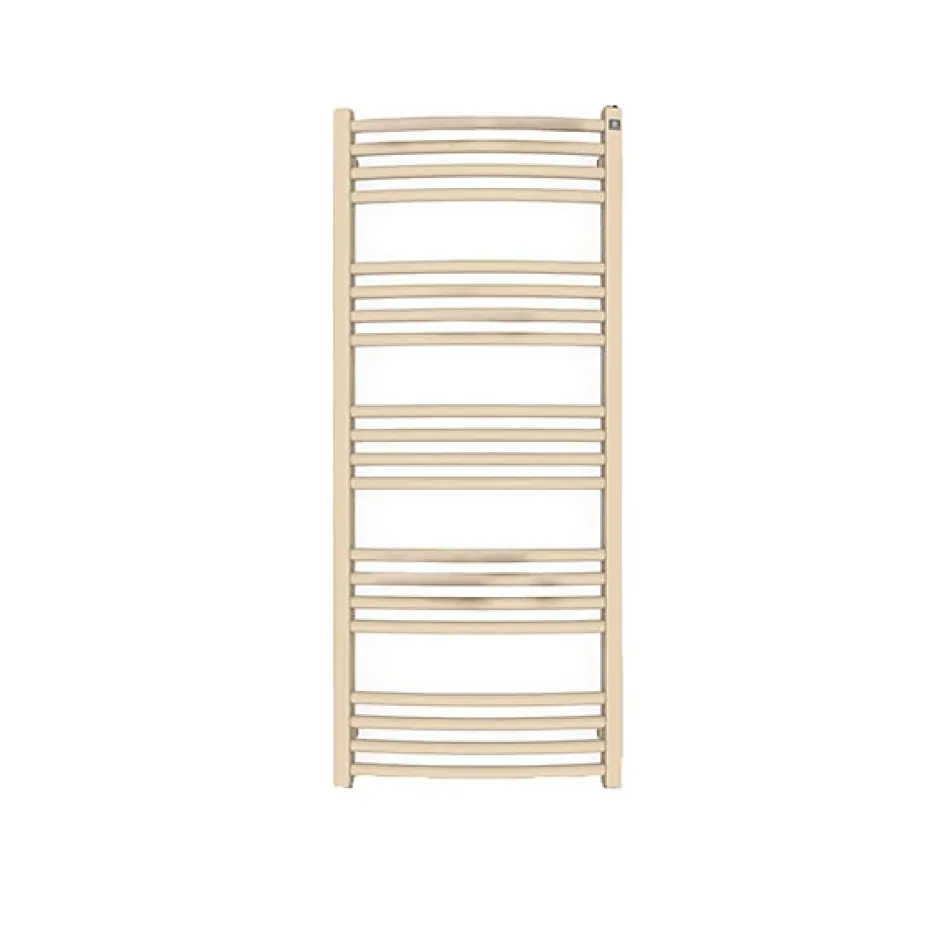 Matisere Sèche-serviette électrique programmable champagne - HxL 1620X686 mm - 1000 Watt - LEN1620/686E8CPGP* Sèche-Serviettes Électrique