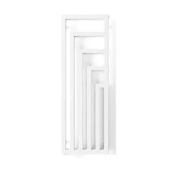 Matisere Sèche-serviette électrique programmable blanc - HxL 1460x520mm - 800 Watt - ANG1460/520VE8BP