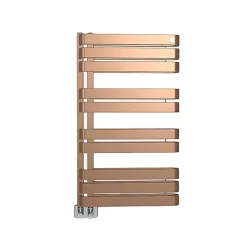 Matisere Sèche-serviette électrique programmable cuivré - HxL 1110x600mm - 800 Watt - WAR1110/600SE8BCOP