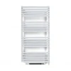 Matisere Sèche-serviette électrique soufflant blanc - HxL 870x500 - 1000 Watt - QUA870/500SE8BBLO* Sèche-Serviettes Soufflant