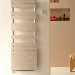 Matisere Sèche-serviette électrique soufflant blanc - HxL 1402x500mm - 500 Watt - ROE-140-050/IFS/B