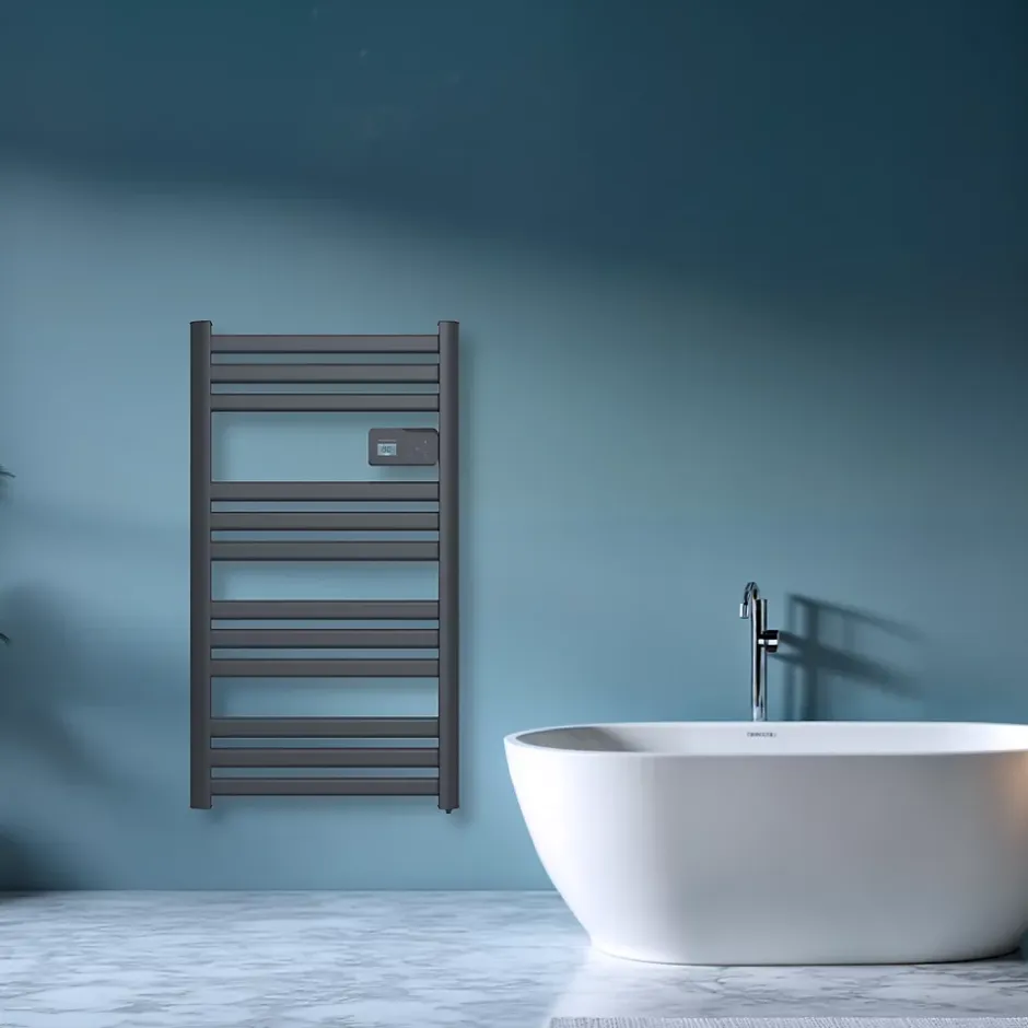 Thomson Sèche-serviette électrique sans fluide connecté WiFi 500W COSMO noir