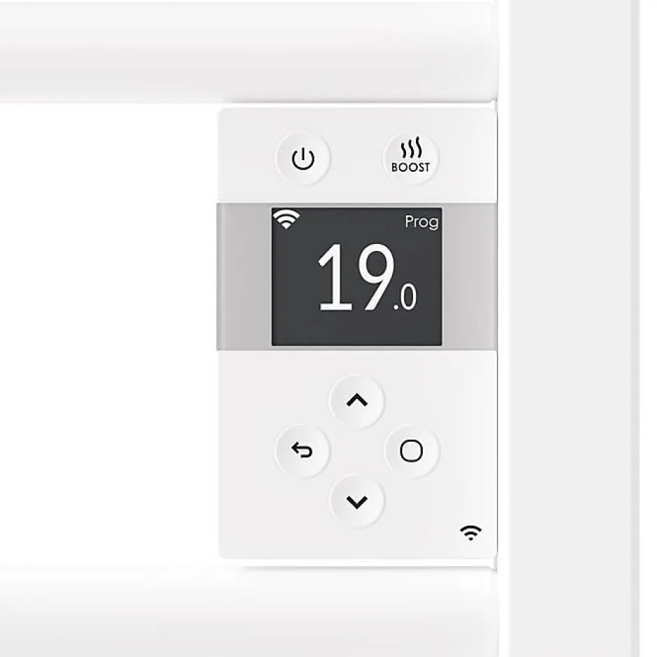 Thermor Sèche-serviette électrique 750W RIVA 5 connecté blanc - - 471266* Sèche-Serviettes Mixte