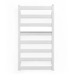 Matisere Sèche-serviette mixte blanc de 1150mm de haut et 600mm de large - 501 Watt - VIV1150/600KDZ8B* Sèche-Serviettes Mixte