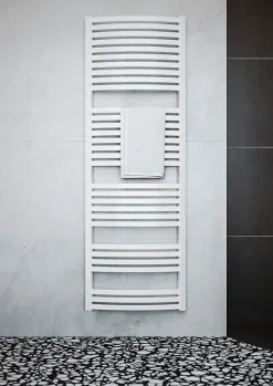 Matisere Sèche-serviette mixte blanc - (HxL) 860x500mm - 400 Watt - 439 Watt - DEX860-500Z1B* Sèche-Serviettes Mixte