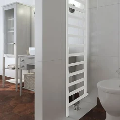 Matisere Sèche-serviette mixte blanc de 1755mm de haut et 500mm de large - 609 Watt - SIM1755/500DWZ1B* Sèche-Serviettes Mixte