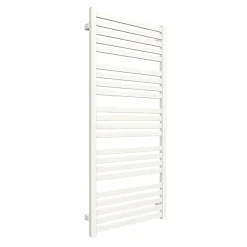 Matisere Sèche-serviette mixte blanc - (HxL) 1185x430mm - 400 Watt - 467 Watt - MAR1185-430Z8B