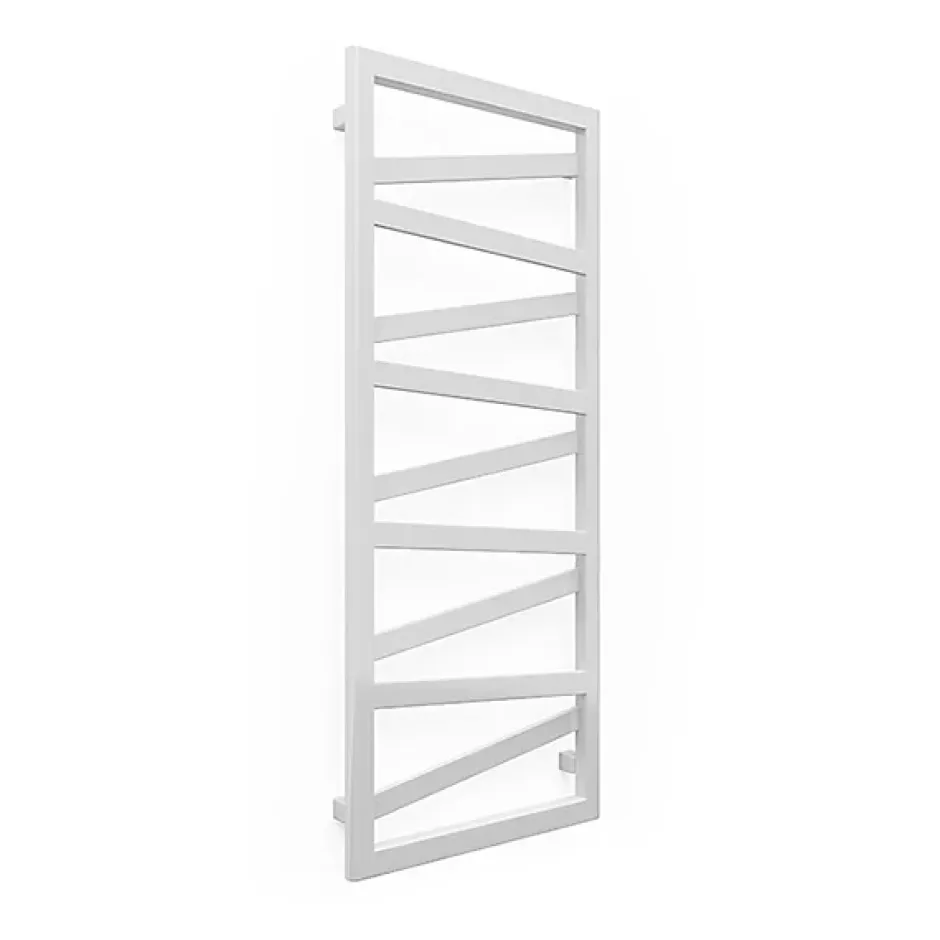 Matisere Sèche-serviette mixte blanc - (HxL) 750x400mm - 200 Watt - 240 Watt - WIN750-400Z1B