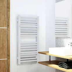 Matisere Sèche-serviette mixte blanc - (HxL) 820x400mm - 200 Watt - 228 Watt - LIM820-400Z8B
