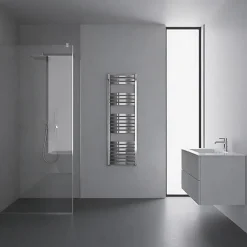 Matisere Sèche-serviette mixte chromé de 1220mm de haut / 600mm de large - 447 Watt - DEX1220/600Z8CRO