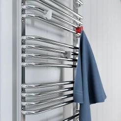 Matisere Sèche-serviette mixte chromé de 1140mm de haut / 600mm de large - 498 Watt - ALE1140/600Z8CRO