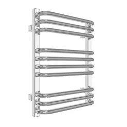Matisere Sèche-serviette mixte chromé de 760mm de haut / 400mm de large - 231 Watt - ALE760/400V2CRO* Sèche-Serviettes Mixte