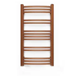 Matisere Sèche-serviette mixte cuivre de 1149mm de haut et 600mm de large - 555 Watt - JAD1149/600V2BCO* Sèche-Serviettes Mixte