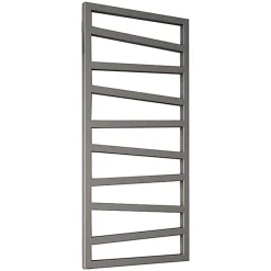 Matisere Sèche-serviette mixte gris de 1780mm de haut et 500mm de large - 627 Watt - ZIG1780/500Z8MST