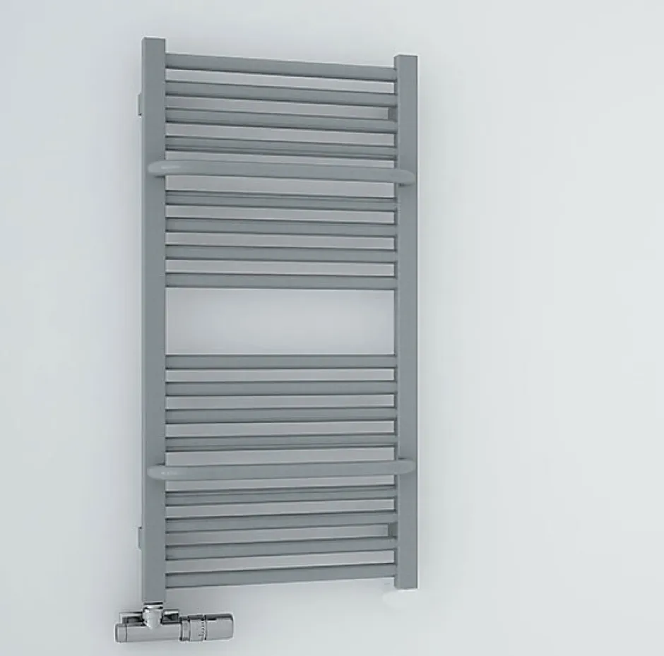 Matisere Sèche-serviette mixte gris de 820mm de haut et 500mm de large - 406 Watt - LIM820/500V27042