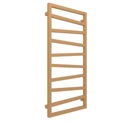 Matisere Sèche-serviette mixte marron clair de 1070mm de haut et 500mm de large - 418 Watt - ZIG1070/500Z81011* Sèche-Serviettes Mixte