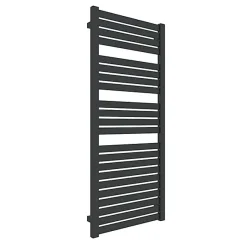 Matisere Sèche-serviette mixte noir - (HxL) 1260x440 mm - 500 Watt - 502 Watt - MAN1260-440Z8N