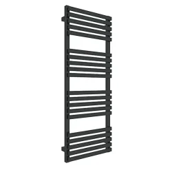 Matisere Sèche-serviette mixte noir - (HxL) 870x450 mm - 400 Watt - 402 Watt - QUA870-450SV2N* Sèche-Serviettes Mixte