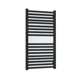 Matisere Sèche-serviette mixte noir - (HxL) 820x700 mm - 500 Watt - 547 Watt - LIM820-700Z1N* Sèche-Serviettes Mixte