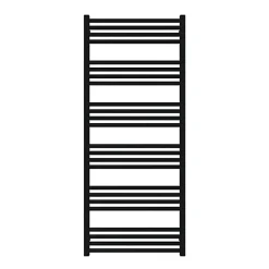 Matisere Sèche-serviette mixte noir - (HxL) 1380x630 mm - 800 Watt - 711 Watt - FIO1380-630V2N