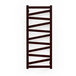Matisere Sèche-serviette mixte noir - (HxL) 750x400 mm - 200 Watt - 237 Watt - VIP750-400Z8N* Sèche-Serviettes Mixte