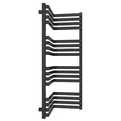 Matisere Sèche-serviette mixte noir de 735mm de haut et 350mm de large - 375 Watt - INC735/350V2N* Sèche-Serviettes Mixte