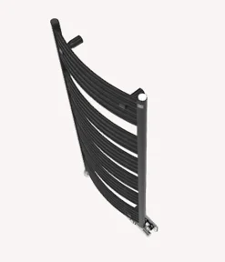 Matisere Sèche-serviette mixte noir - (HxL) 1479x500 mm - 800 Watt - 696 Watt - DOM1479-500Z8N
