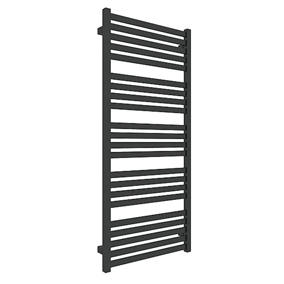 Matisere Sèche-serviette mixte noir - (HxL) 1680x430 mm - 600 Watt - 653 Watt - MAR1680-430Z1N