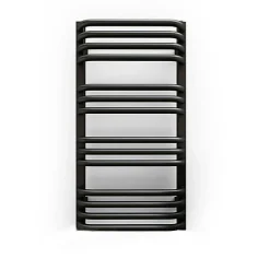 Matisere Sèche-serviette mixte noir - (HxL) 760x400 mm - 300 Watt - 330 Watt - ALE760-400V2N* Sèche-Serviettes Mixte