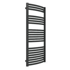 Matisere Sèche-serviette mixte noir - (HxL) 1220x600 mm - 800 Watt - 676 Watt - DEX1220-600Z8N