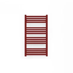 Matisere Sèche-serviette mixte rouge brun 660mm de haut - 400mm de large - 241 Watt - FIO660/400V23011* Sèche-Serviettes Mixte
