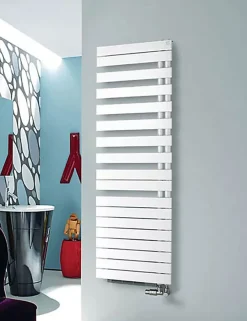 Matisere Sèche-serviette soufflant blanc de 874mm de haut - 550mm de large - 1000 Watt - ROFEL-09-55/IFS/B* Sèche-Serviettes Soufflant