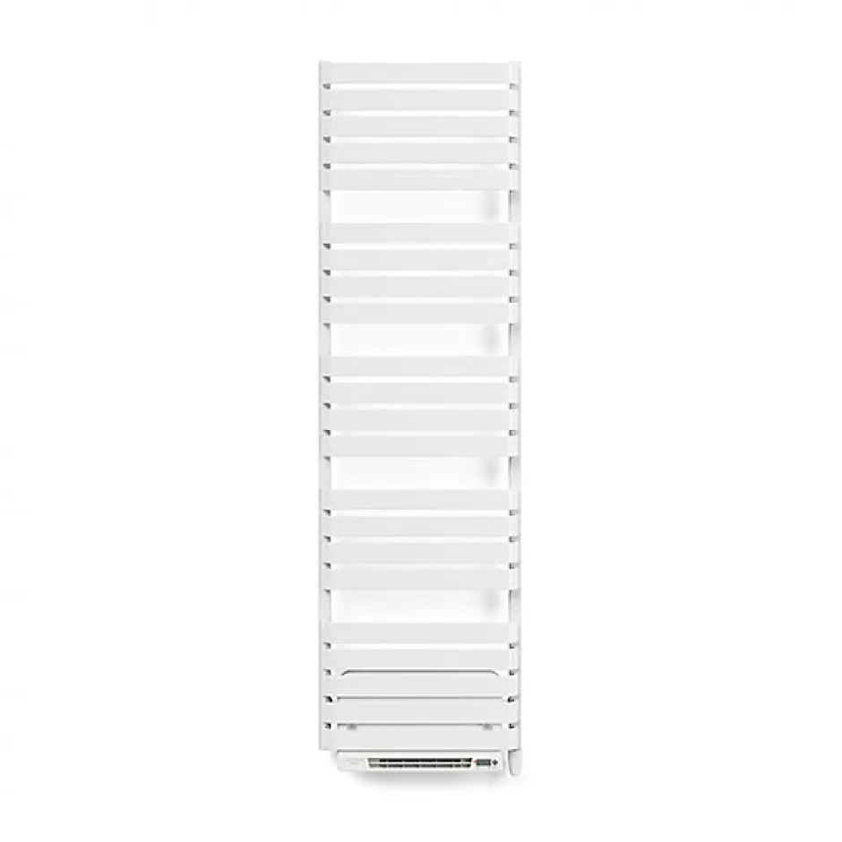 Matisere Sèche-serviette soufflant électrique blanc HxL : 1695mmx500mm - 800 Watt - WAR1695/500TE8BBLO* Sèche-Serviettes Soufflant