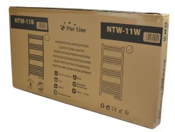 Pureline Sèche-serviettes avec minuterie 500W* Sèche-Serviettes Soufflant