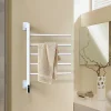 Bain-Bain Sèche-serviettes Blanc 5 branches pivotantes FLEXICO -* Sèche-Serviettes Électrique