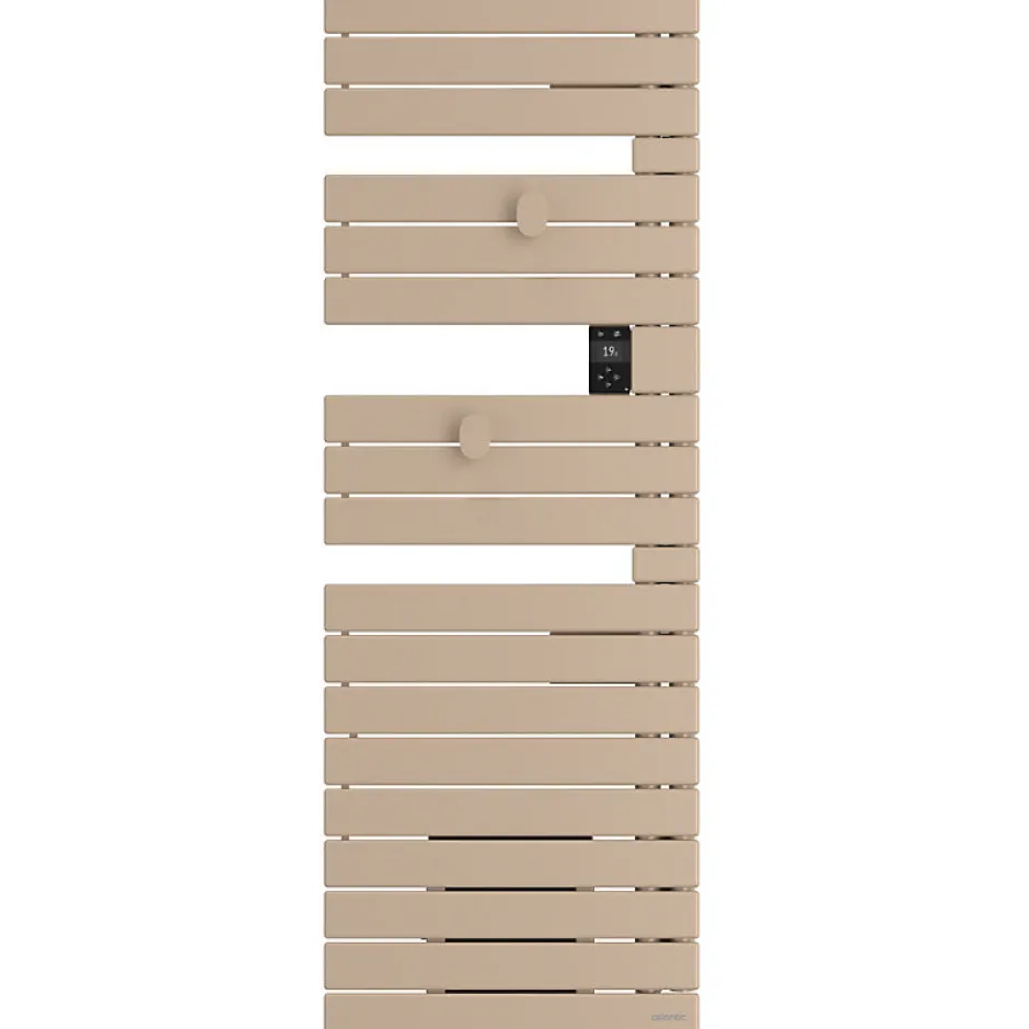 Atlantic Sèche-serviettes connecté Nefertiti mât à gauche 750W beige - - 850044