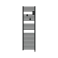 Thermor Sèche-serviettes connecté Riva 5 Etroit 500W Noir carbone - - 471656