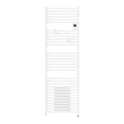 Thermor Sèche-serviettes connecté Riva 5 Etroit avec soufflerie 1300W Blanc - - 471645* Sèche-Serviettes Soufflant
