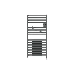 Thermor Sèche-serviettes connecté Riva 5 avec soufflerie 1500W Gris menhir - - 471638