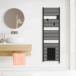 Thermor Sèche-serviettes connecté Riva 5 750W Noir carbone - - 471627