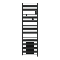 Thermor Sèche-serviettes connecté Riva 5 avec soufflerie 1750W Noir carbone - - 471640
