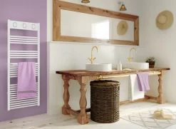 Sauter Sèche-serviettes eau chaude en acier Marapi blanc 631W* Sèche-Serviettes Eau Chaude|Sèche-Serviettes Électrique