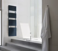 Sauter Sèche-serviettes eau chaude en acier Asama anthracite 510W* Sèche-Serviettes Électrique|Sèche-Serviettes Eau Chaude