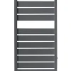 Acova Sèche-serviettes eau chaude en acier Astrakan anthracite 432W* Sèche-Serviettes Eau Chaude