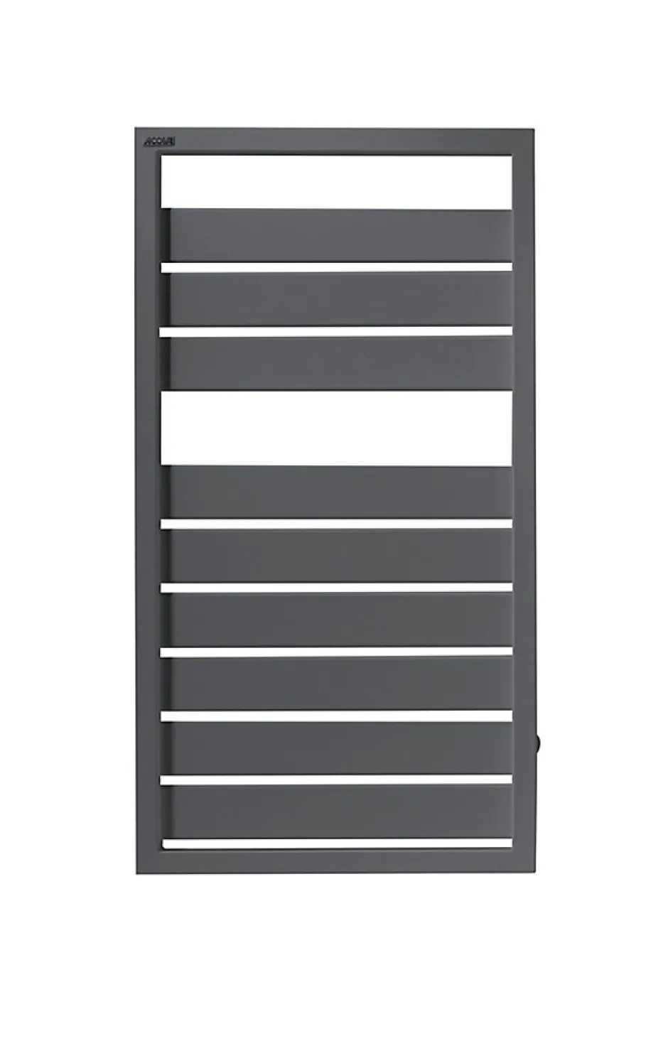 Acova Sèche-serviettes eau chaude en acier Astrakan anthracite 432W* Sèche-Serviettes Eau Chaude