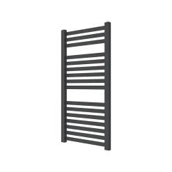 GoodHome Sèche-serviettes eau chaude en acier Aspley argent 413W* Sèche-Serviettes Eau Chaude