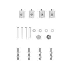 GoodHome Sèche-serviettes eau chaude en acier Aspley blanc 485W* Sèche-Serviettes Eau Chaude